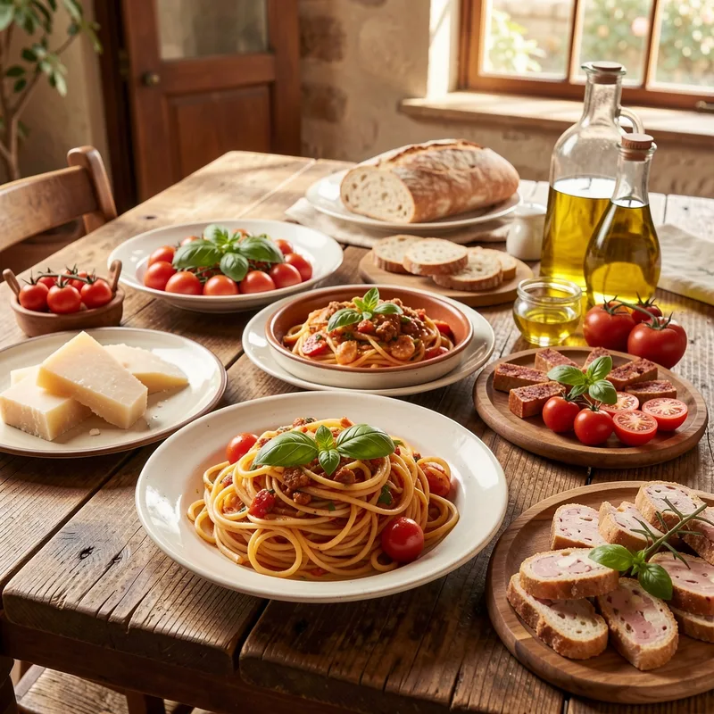 Cuisine italienne traditionnelle : régions et plats
